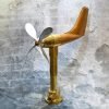 Vintage Brass Nautical Speed and Direction Wind Indicator
