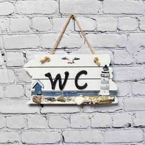 Wooden Doorplate Welcome Sign Home Decoration