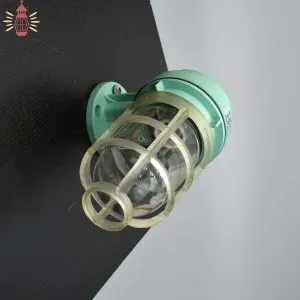 - SL 10983 1 Authentic Vintage Fibreglass 90 Degree Nautical Passage Light