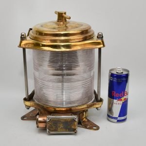 Authentic Vintage Brass Navigation Lamp – Nautical Port/Starboard Lantern