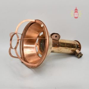 - SL 10992 3 Authentic Polished Brass Cargo Spot Pendant Light – Vintage Nautical Hanging