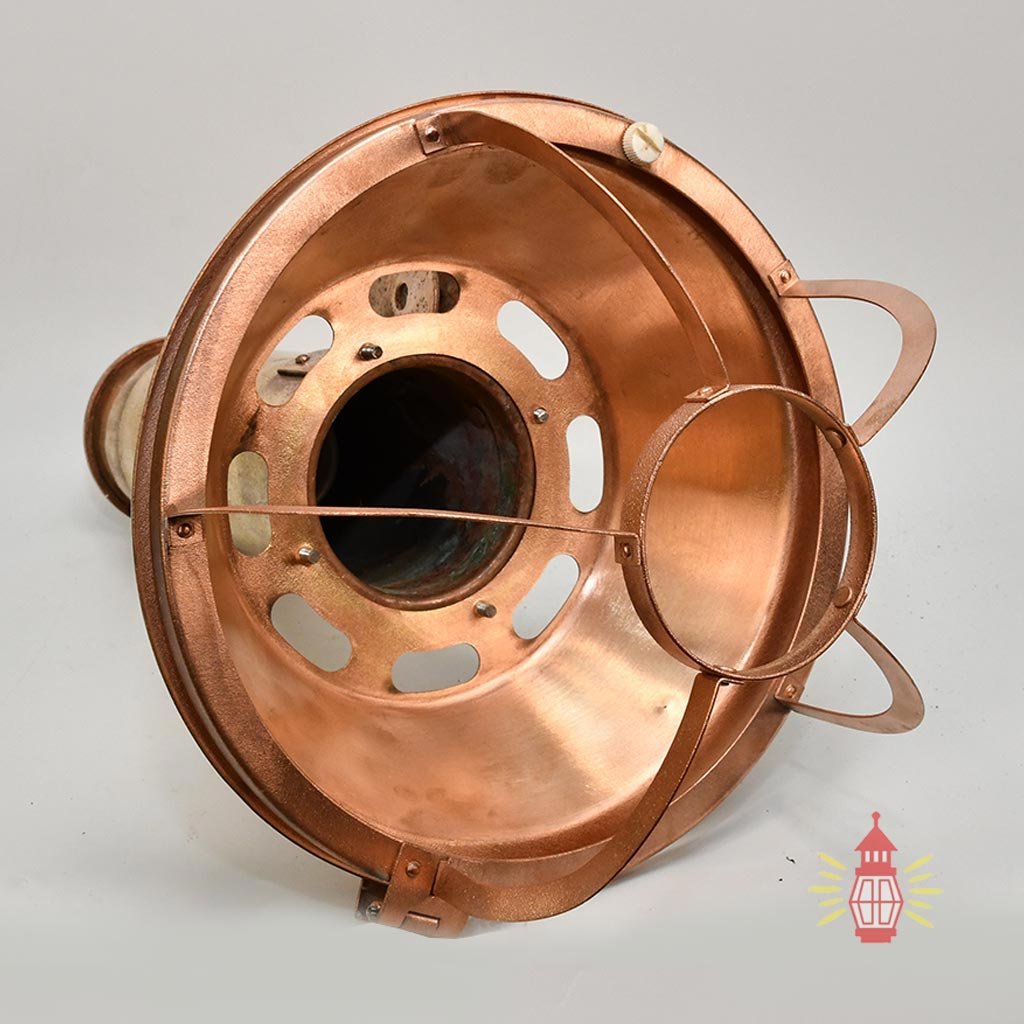 - SL 10992 4 Authentic Polished Brass Cargo Spot Pendant Light – Vintage Nautical Hanging