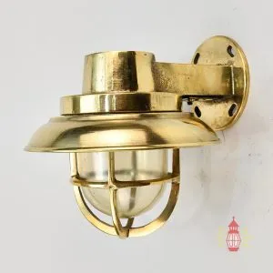 - DSC 8194 SL 10769 Handcrafted Brass 90 Degree Wall Light with Cap