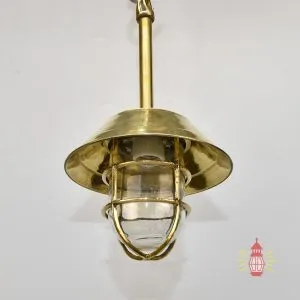 - DSC 8241 SL 10754 Hanging Vintage Brass Cargo Pendant Light with Brass Cap
