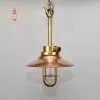 - DSC 8278 SL 10753 Antique Brass Nautical Pendant with Copper Shade