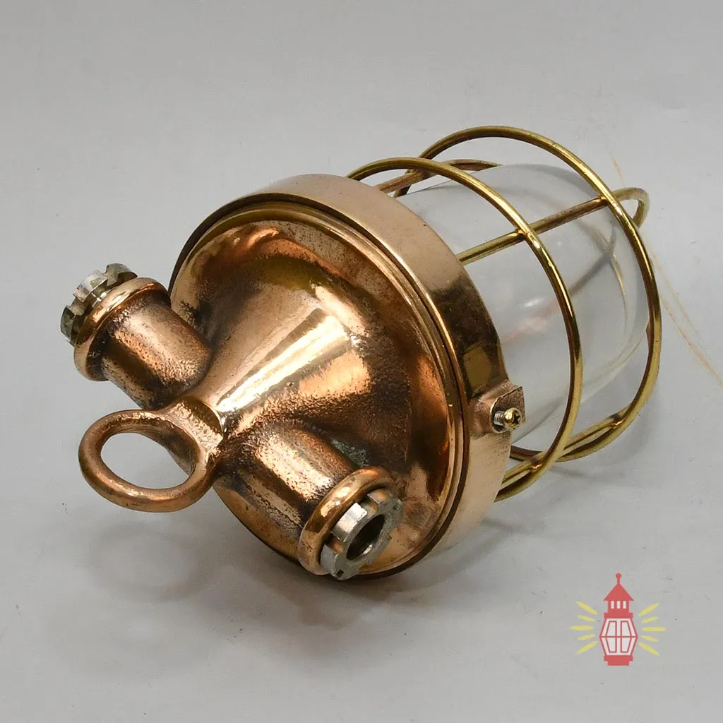- DSC 8300 SL 10768 Vintage Brass Hanging Ship Lamp – Classic Nautical Light