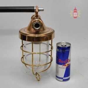 Vintage Brass Hanging Ship Lamp – Classic Nautical Light