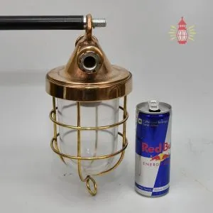 - DSC 8302 SL 10768 Vintage Brass Hanging Ship Lamp – Classic Nautical Light