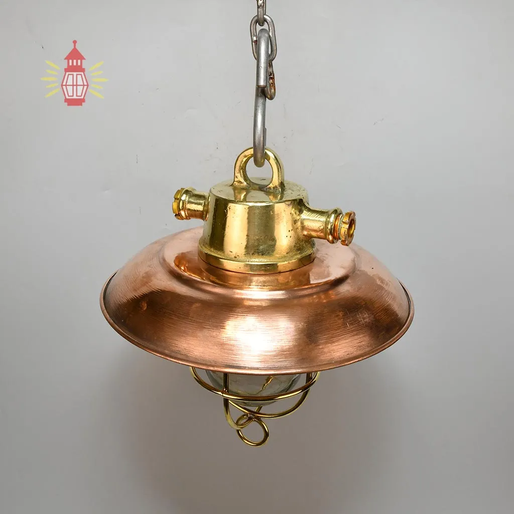 - DSC 8326 SL 10766 Nautical Brass Copper Hanging Lantern