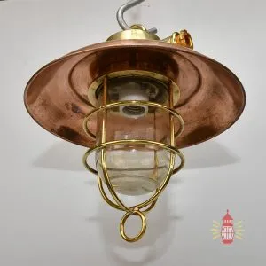 - DSC 8327 SL 10766 Nautical Brass Copper Hanging Lantern