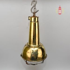 Authentic Brass Cargo Hanging Deck Spot Light