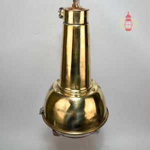 Authentic Brass Cargo Hanging Deck Spot Light