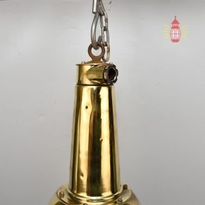 Authentic Brass Cargo Hanging Deck Spot Light