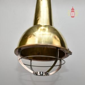 Authentic Brass Cargo Hanging Deck Spot Light