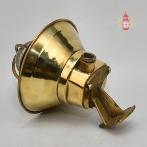 - DSC 8361 SL 10744 Antique Nautical Brass Wall Lamp 45 Degree