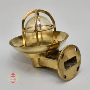 - DSC 8450 SL 10769 Handcrafted Brass 90 Degree Wall Light with Cap