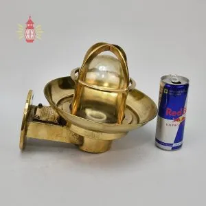 - DSC 8451 SL 10769 Handcrafted Brass 90 Degree Wall Light with Cap