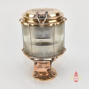 Authentic Vintage Brass Bulkhead Light – Polished Nautical Wall Lamp