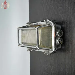 - SL 11771 2 Authentic Vintage Aluminium Nautical Dome Wall Light
