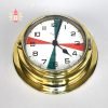 Authentic Vintage German Brass Nautical Clock