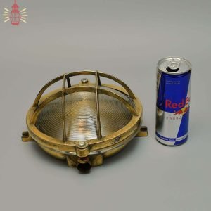 - SL 11808 3 Authentic Vintage Brass Round Nautical Bulkhead Wall Light