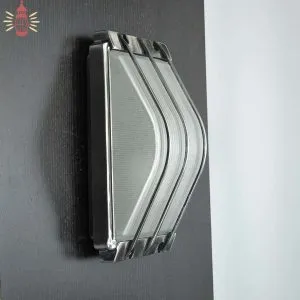- SL 11852 1 Authentic Vintage Polished Aluminium Nautical Wall Light