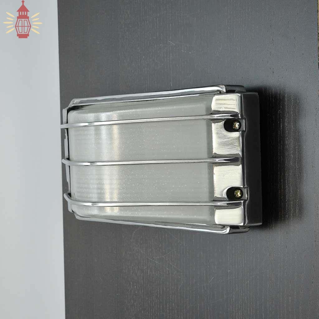 - SL 11852 2 Authentic Vintage Polished Aluminium Nautical Wall Light