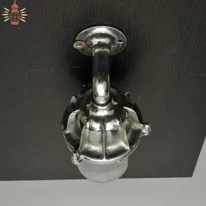 - SL 11860 4 Authentic Vintage Polished Aluminium Nautical Passage Light