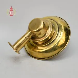 - DSC 8416 Authentic Vintage 1950s German Wiska Brass Shade Light