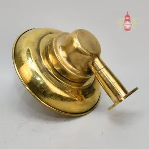 - DSC 8417 Authentic Vintage 1950s German Wiska Brass Shade Light