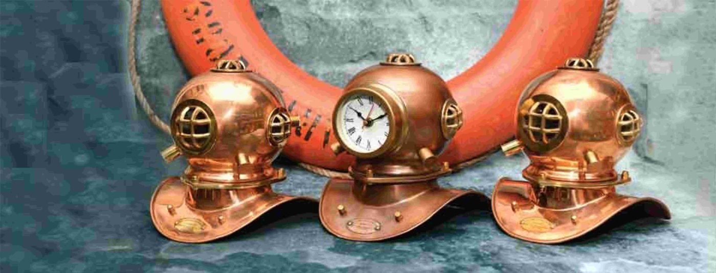 - Diving Helmet Banner Nauticlamps