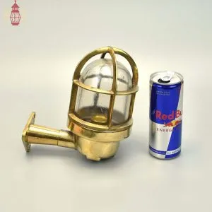 - DSC 1721 Vintage Wiska 90 Degree Brass Bulkhead Light