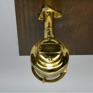 Vintage Wiska 90 Degree Brass Bulkhead Light