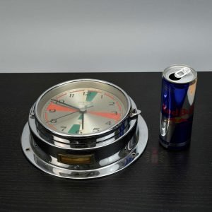 - SC 11025 2 Authentic Vintage Nautical Radio Room Clock – Maritime Salvage Timepiece