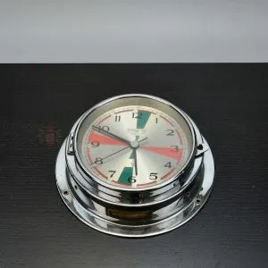 Authentic Vintage Nautical Radio Room Clock – Maritime Salvage Timepiece