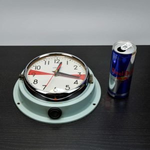 Authentic Vintage Citizen Radio Room Clock with Red Dial – Nautical Salvage