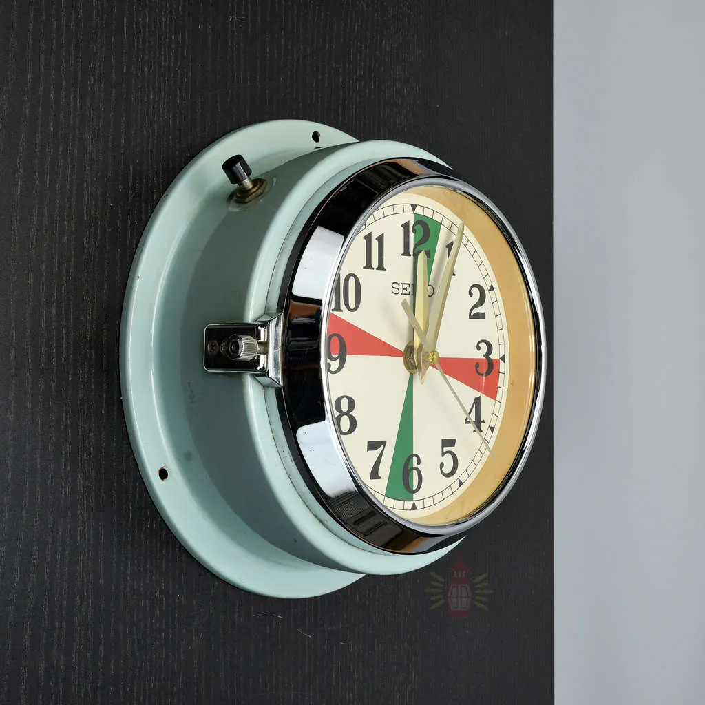 - SC 11777 Authentic Vintage Seiko Marine Radio Room Clock with Colour Dial – Nautical Salvage