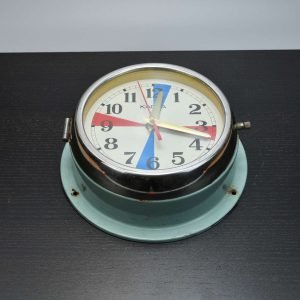 Authentic Vintage Kappa Radio Room Clock with Colour Dial – Nautical Salvage