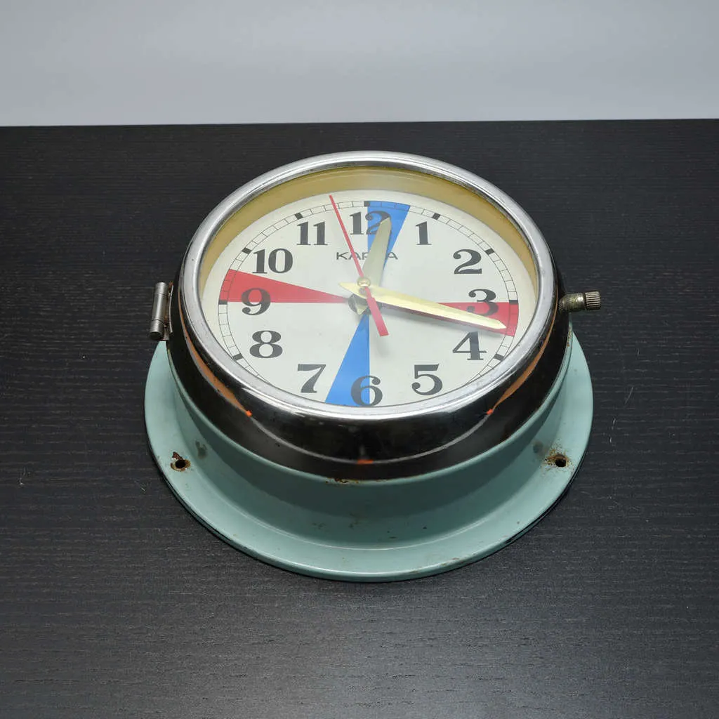 - SC 11781 Authentic Vintage Kappa Radio Room Clock with Colour Dial – Nautical Salvage