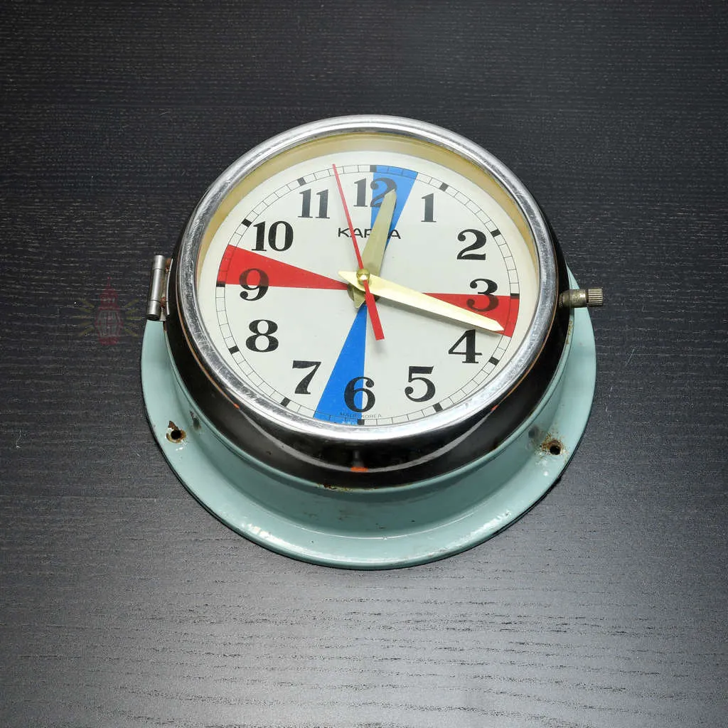 - SC 11781 6 Authentic Vintage Kappa Radio Room Clock with Colour Dial – Nautical Salvage