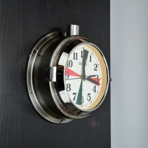 Authentic Vintage Seiko Radio Room Clock with Colour Dial – Nautical Salvage