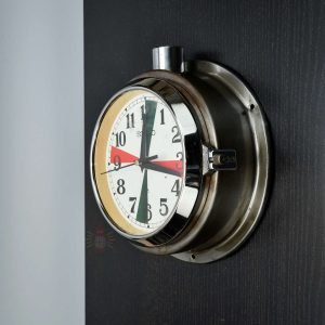 Authentic Vintage Seiko Radio Room Clock with Colour Dial – Nautical Salvage