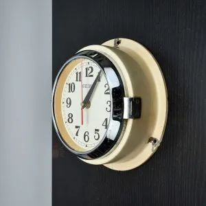 - SC 11803 1 Authentic Vintage Seiko Ship Clock – Original Nautical Timepiece
