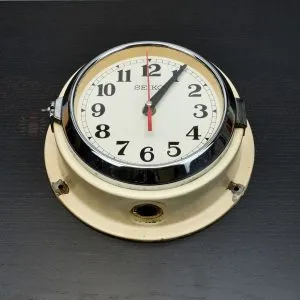 - SC 11803 3 Authentic Vintage Seiko Ship Clock – Original Nautical Timepiece
