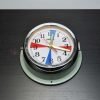 Authentic Hanil Radio Room Clock with Colour Dial blue – Vintage Maritime Salvage