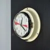Authentic Citizen Radio Silence Clock with Red Dial – Vintage Nautical Salvage