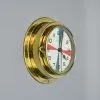 - SC 13278 Antique Brass Ship Radio Clock