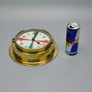 - SC 13278 2 Antique Brass Ship Radio Clock