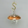 - SL 10745 1 Antique Nautical Aluminium Hanging Lamp with Copper Shade