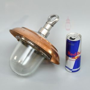 - SL 10745 6 Antique Nautical Aluminium Hanging Lamp with Copper Shade